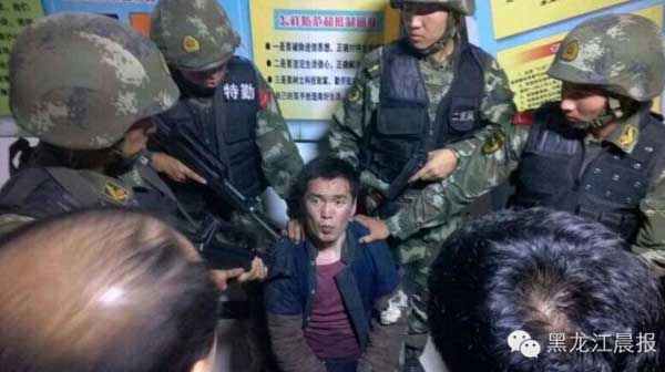 9月3日晚，黑龍江殺警越獄案三號人物李海偉已被抓獲。