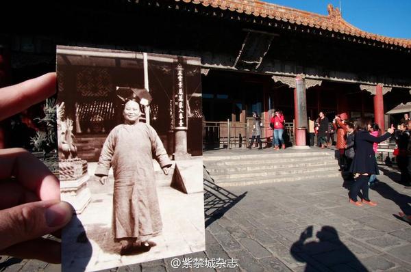 1920s老宮女在儲秀宮。