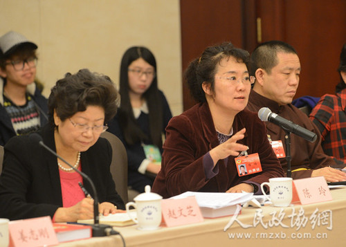 陳玲委員在小組會(huì)上發(fā)言_副本