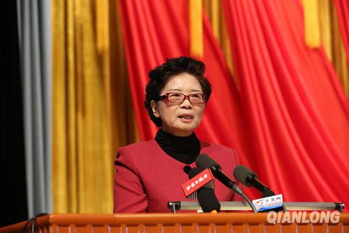 王浙濱委員發(fā)言：以“國(guó)家憲法日”為契機(jī)，推進(jìn)建設(shè)法治中國(guó)首善之區(qū)。千龍網(wǎng)記者 王自彬攝