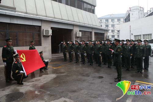 武警官兵正式進(jìn)駐住地10