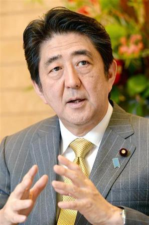 資料圖：日本首相安倍晉三。