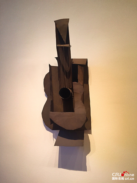 Guitar.Paris,Ferrous sheet metal and wire，1914.復(fù)制品
