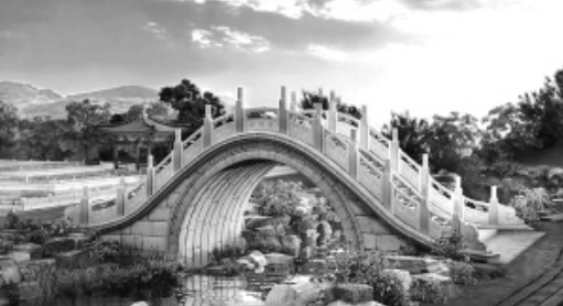 碧瀾橋景觀復(fù)原圖