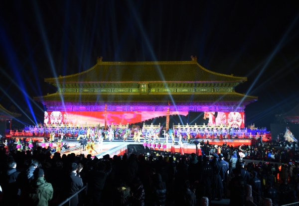 這是活動(dòng)現(xiàn)場（1月1日攝）。
