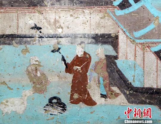 敦煌壁畫文獻(xiàn)揭古代元宵民俗:地區(qū)行政長官主持（圖）