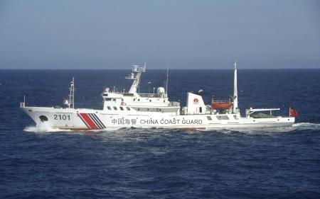 中國無視日本增兵 3艘海警船繼續(xù)巡航釣魚島