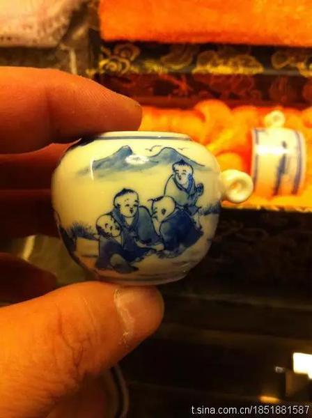 于謙的心愛之物——青花、嬰戲圖