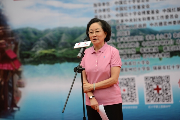 全國(guó)政協(xié)常委，民革中央副主席田惠光參加捐贈(zèng)活動(dòng)