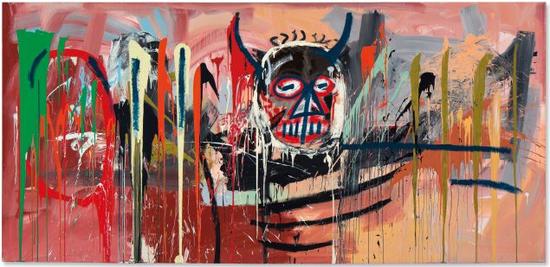 讓-米歇爾·巴斯奎特（Jean-Michel Basquiat），《Untitled》，1982 圖片：Courtesy Christie`s