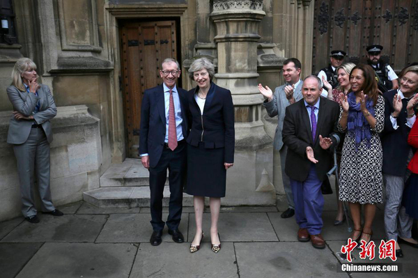 英國誕生第二任女首相 特雷莎·梅將接替卡梅倫4