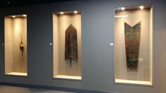 《中國(guó)古代盾牌文化展》展覽現(xiàn)場(chǎng)