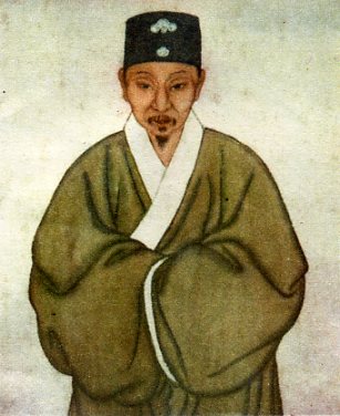 湯顯祖畫像（陳作霖1838年繪，俞平伯藏）