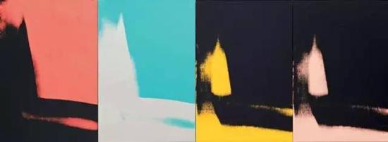 　　　　Andy Warhol， Shadows （detail）， 1978-79。 Dia Art Foundation。 （c） 2014 The Andy Warhol Foundation For the Visual Arts， Inc。 / Artists Rights Society （ARS）， New York。 Photo by Bill Jacobson Studio， New York。