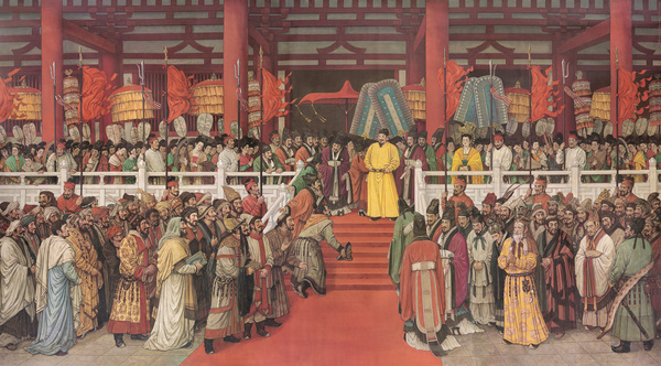 孫景波 李丹 儲蕓聲作品《貞觀盛會(huì)》