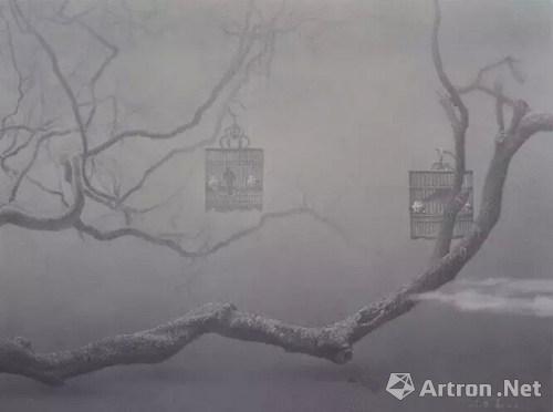 心境 No.29， 120 x 160 cm，布面油畫， 2015
