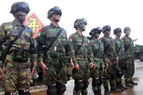 臺軍中服役每個人所享待遇大不同。臺灣《聯(lián)合報》記者洪哲政／攝影