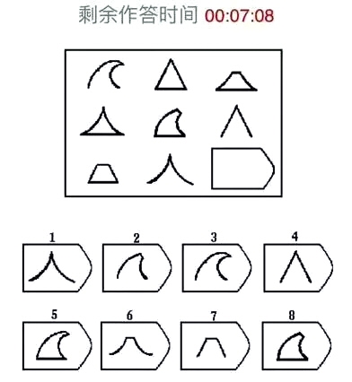 陽浦小學(xué)問卷題目，家長要限時從中選出正確選項。受訪者供圖