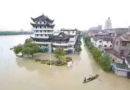 錢塘江流域暴發(fā)建國(guó)后第二大洪水 百年古橋被沖毀