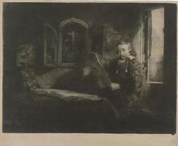 Rembrandt,《Abraham Francen醫(yī)生肖像》，1655 –1659年中，阿姆斯特安國(guó)家博物院