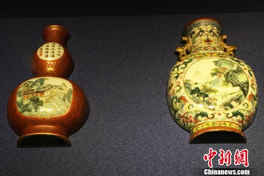 “明韻清風(fēng)——景德鎮(zhèn)窯皇家瓷器藝術(shù)展”10日在安徽合肥開展。此次展覽共展出130余件(套)明清時期景德鎮(zhèn)窯瓷器?！垙?攝