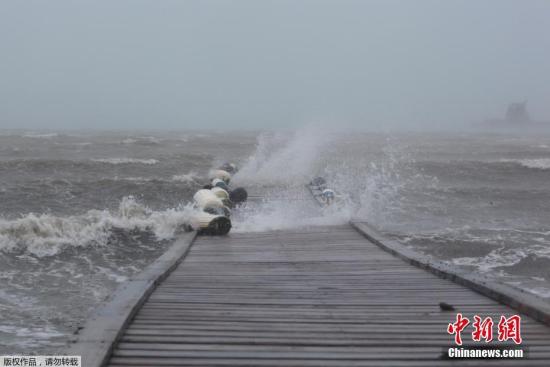 圖為颶風“艾爾瑪”橫掃波多黎各。