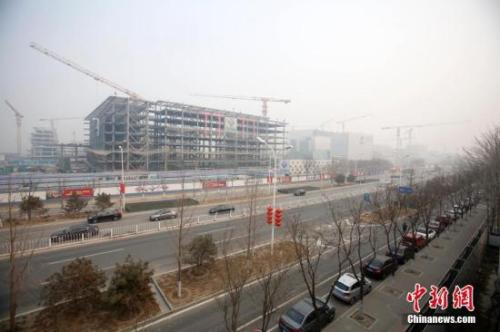 資料圖：北京城市副中心建設工地 <a target='_blank' href='http://www.chinanews.com/'>中新社</a>記者 韓海丹 攝