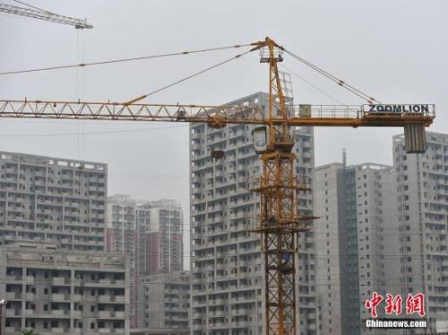 圖為北京郭公莊一期正在建設(shè)中的公租房項目。<a target='_blank' href='http://www.chinanews.com/' >中新網(wǎng)</a>記者 金碩 攝