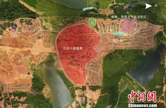 洋塘山遺跡分布圖。受訪單位提供