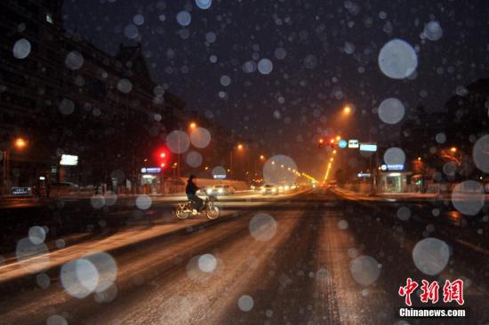 資料圖：北京雪景。<a target='_blank' href='http://www.chinanews.com/' >中新網(wǎng)</a>記者 金碩 攝