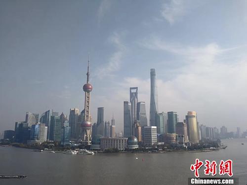 資料圖：上海東方明珠建筑群。<a target='_blank' href='http://www.chinanews.com/'>中新社</a>記者 湯彥俊 攝