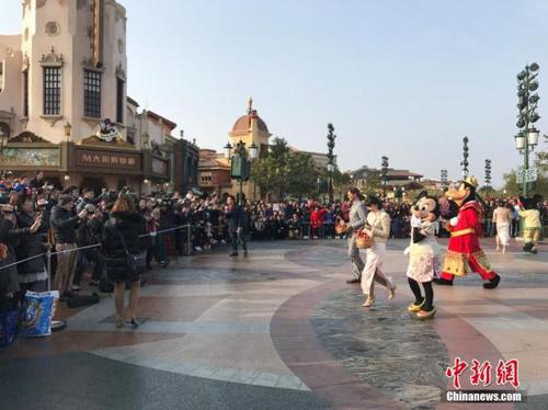 資料圖：上海迪士尼度假區(qū)。<a target='_blank' href='http://www.chinanews.com/'>中新社</a>發(fā) 申海 攝