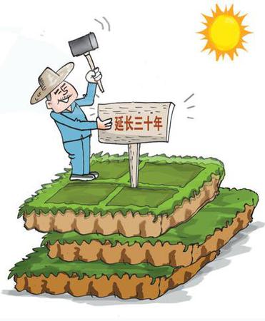 農(nóng)地制度改革看點多:土地承包再延30年 宅基地分置