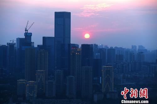 資料圖：重慶高樓。<a target='_blank' href='http://www.chinanews.com/'>中新社</a>記者 陳超 攝