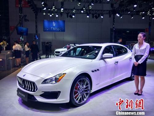 資料圖：上海車展上的汽車。<a target='_blank' href='http://www.chinanews.com/' >中新網(wǎng)</a>記者 李金磊 攝