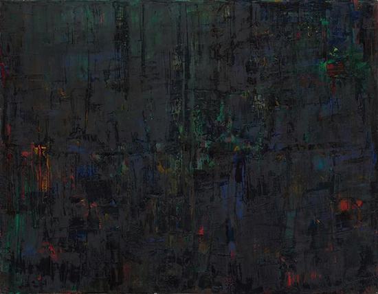 王剛，痛覺，140×180cm，布面油彩，2015