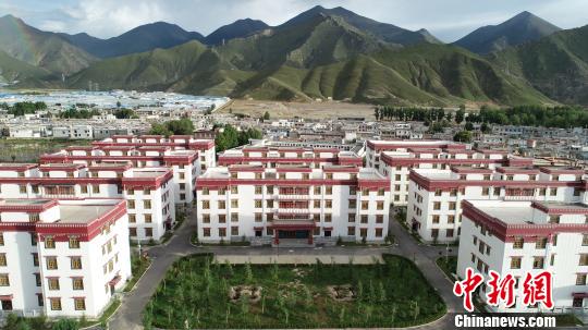 圖為西藏阜康康復醫(yī)院全景。阜康醫(yī)院供圖