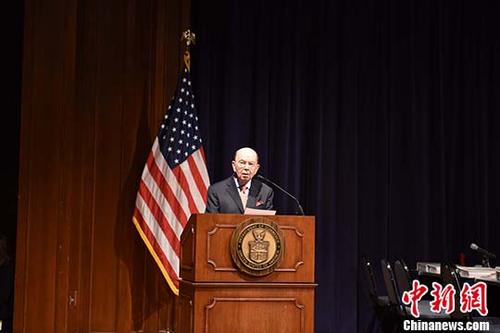 資料圖：美商務(wù)部部長(zhǎng)羅斯。 <a target='_blank' href='http://www.chinanews.com/'>中新社</a>記者 鄧敏 攝