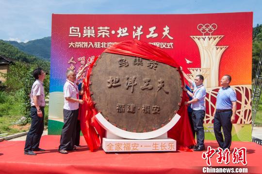 國內(nèi)最大紅茶餅亮相福建福安將入駐北京奧林匹克塔