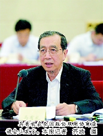 馬有禮在全國政協(xié)雙周協(xié)商座談會(huì)上發(fā)言。本報(bào)記者  齊波  攝