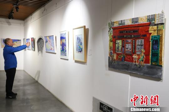 圖為展覽活動(dòng)現(xiàn)場。　瞿宏倫 攝