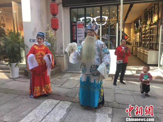 四牌樓街已經(jīng)修繕完畢，對外開放。(吳蘭/攝) 吳蘭 攝
