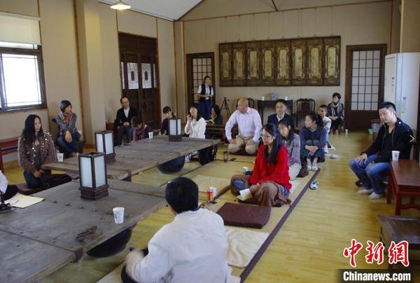 “中國(guó)院子”公益活動(dòng)現(xiàn)場(chǎng)。供圖