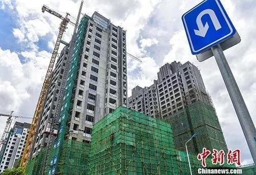 資料圖。 在建的樓盤。<a target='_blank' href='http://www.chinanews.com/'>中新社</a>記者 駱云飛 攝 