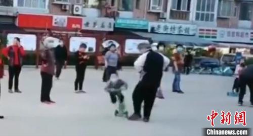 圖為網(wǎng)傳視頻截圖。來(lái)源：網(wǎng)絡(luò)