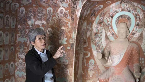 第八、九、十、十一、十二屆全國(guó)政協(xié)委員，敦煌研究院名譽(yù)院長(zhǎng)樊錦詩.webp