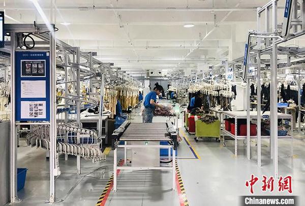 資料圖：智能制造業(yè)工廠。中新社記者 魏晞 攝
