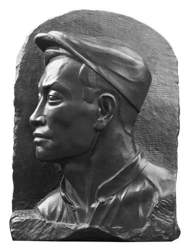 紀(jì)念碑浮雕《五卅運(yùn)動(dòng)》人物頭像，王臨乙，1956年