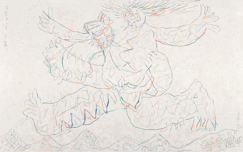 千年一戀（油畫）150×220cm-于-來