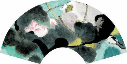 聽-香（國畫）49×133cm-2020年-劉巨德